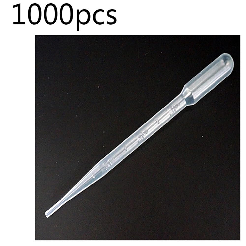 Pipetas de transferencia de plástico de 3 ml for laboratorio, de 100 a 1000 unidades(3ml 1000pcs)