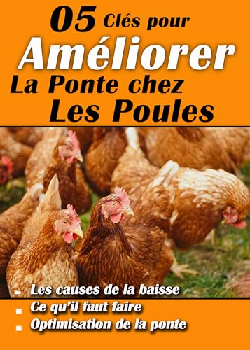 livre 05 Clés pour Améliorer la ponte chez les poules: Elevage des volailles (Aviculture)