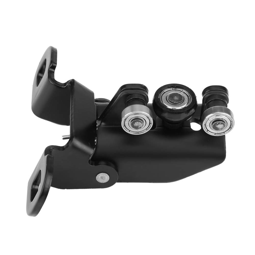 Rouleau de Porte Coulissante, 3 Pièces en Métal + Plastique Guide de Rail de Roulement de Porte de Remplacement pour Transit MK6 MK7 1705694 4796304 4796308 1639