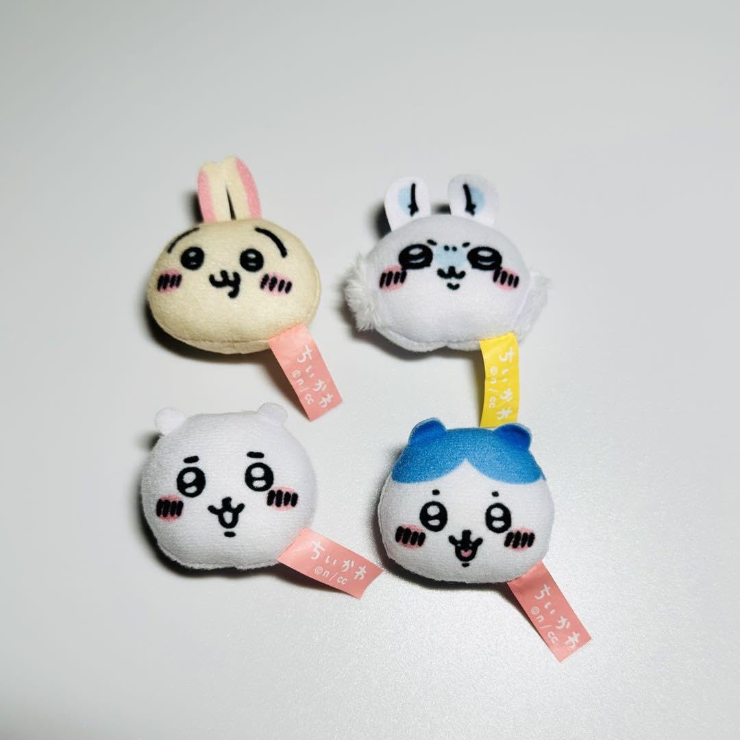 Amazon.co.jp: ちいかわ ハチワレ うさぎ モモンガ おかおマスコット 