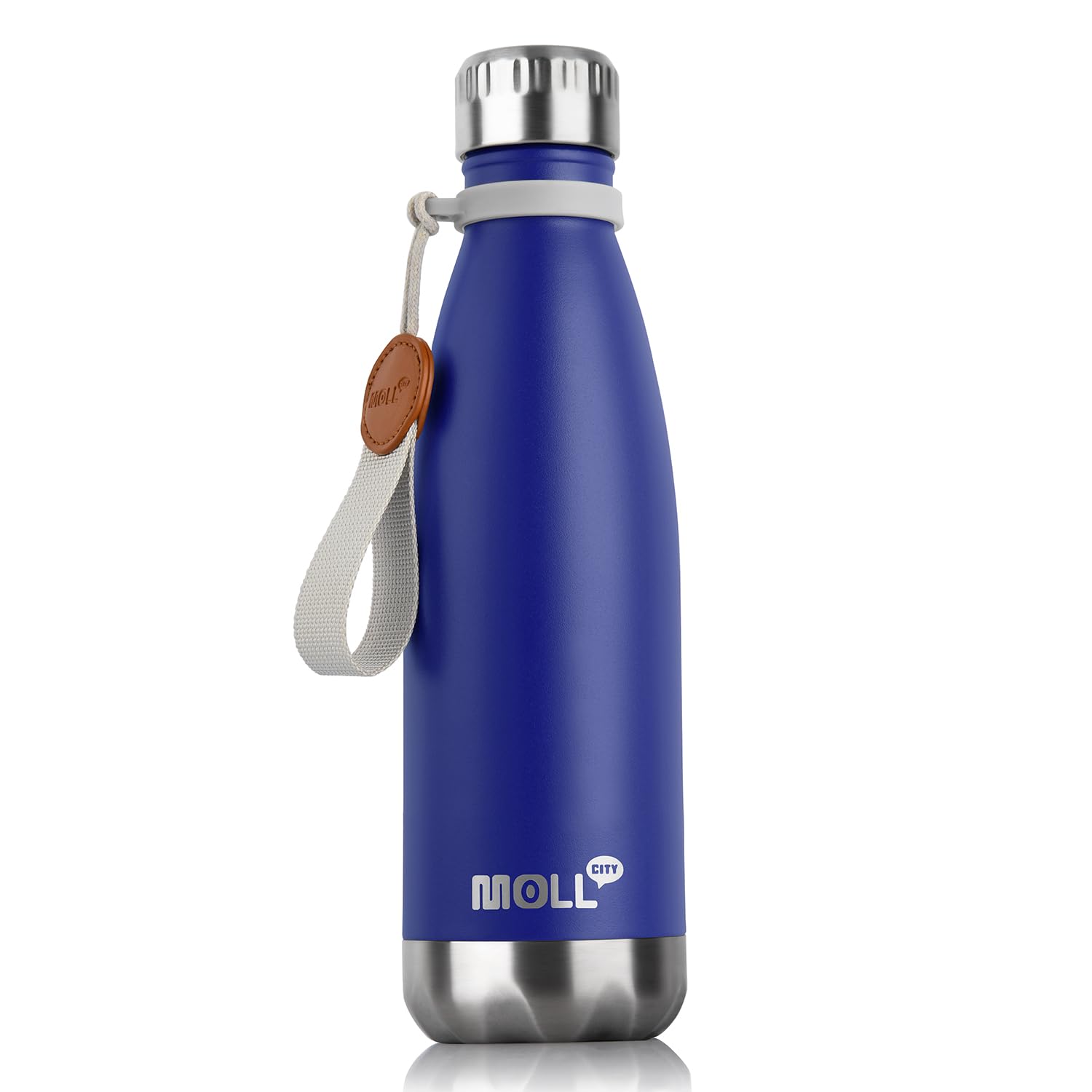 17 oz Insulated Stainless Steel Water Bottles for Sports, BPA-Free