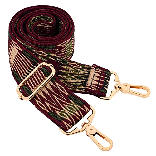 Image of Strap Purse Crossbody Bag Strap Replacement Metal Swivel Hook Shoulder Strap Guitar Strap for Crossbody Bag /luggag
