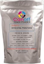 CANOFF Toner Powder Use for KYOCERA TASKALFA 1800 1801 2200 2201 2540 2560 3040 3060 6025 KYOCERA ECOSYS 1024 1035 1120 2035 2040 2540 2640 1035 Printer and Copier (500g. Toner Powder)