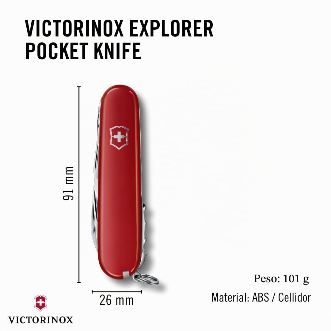 Victorinox Explorer, Navaja suiza, Rojo