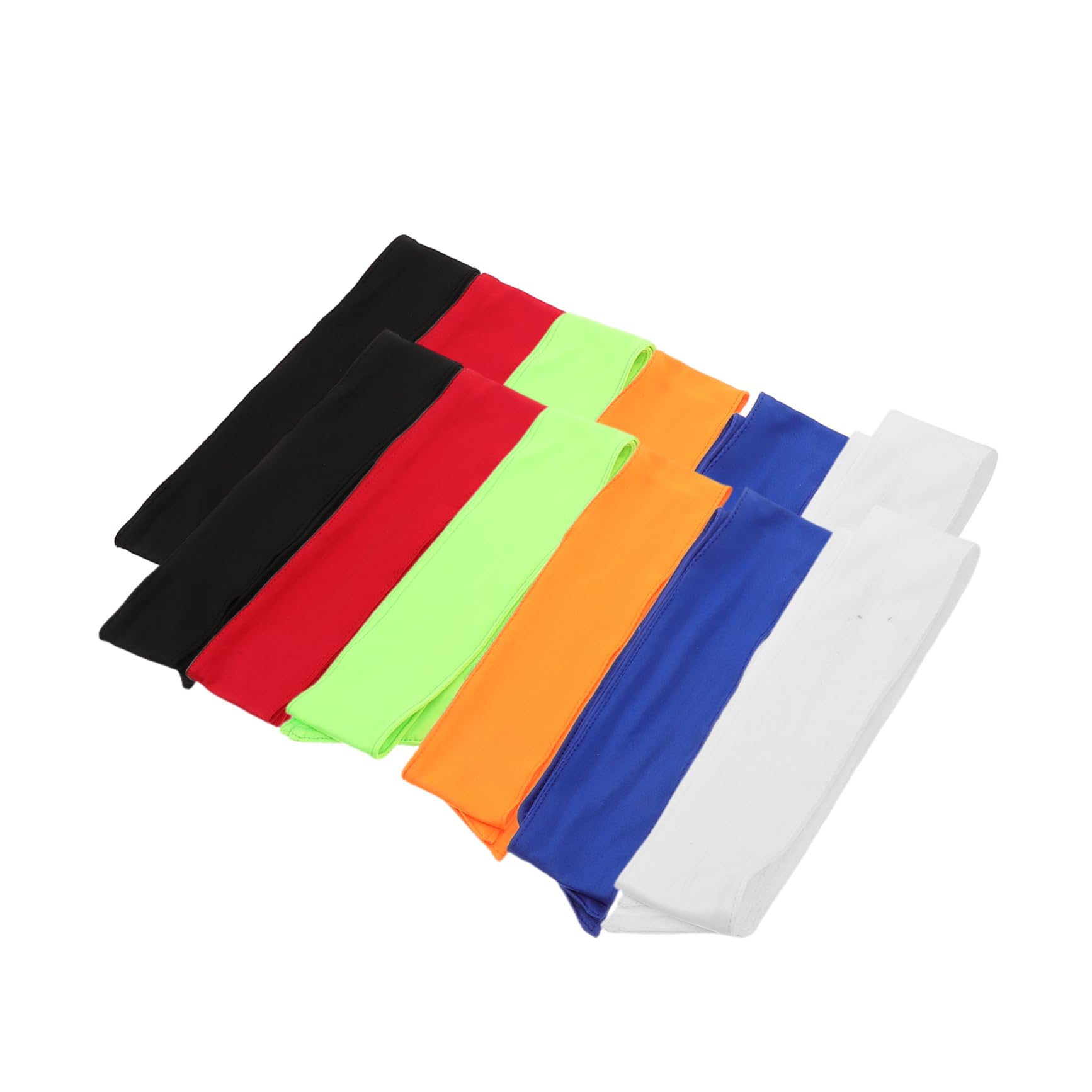 VICASKY 24 Bandeaux de Sport Unisexes en Polyester Anti-Transpiration, Confort Respirant et Absorption Élevée, Course et Activités Sportives, Pack de 24