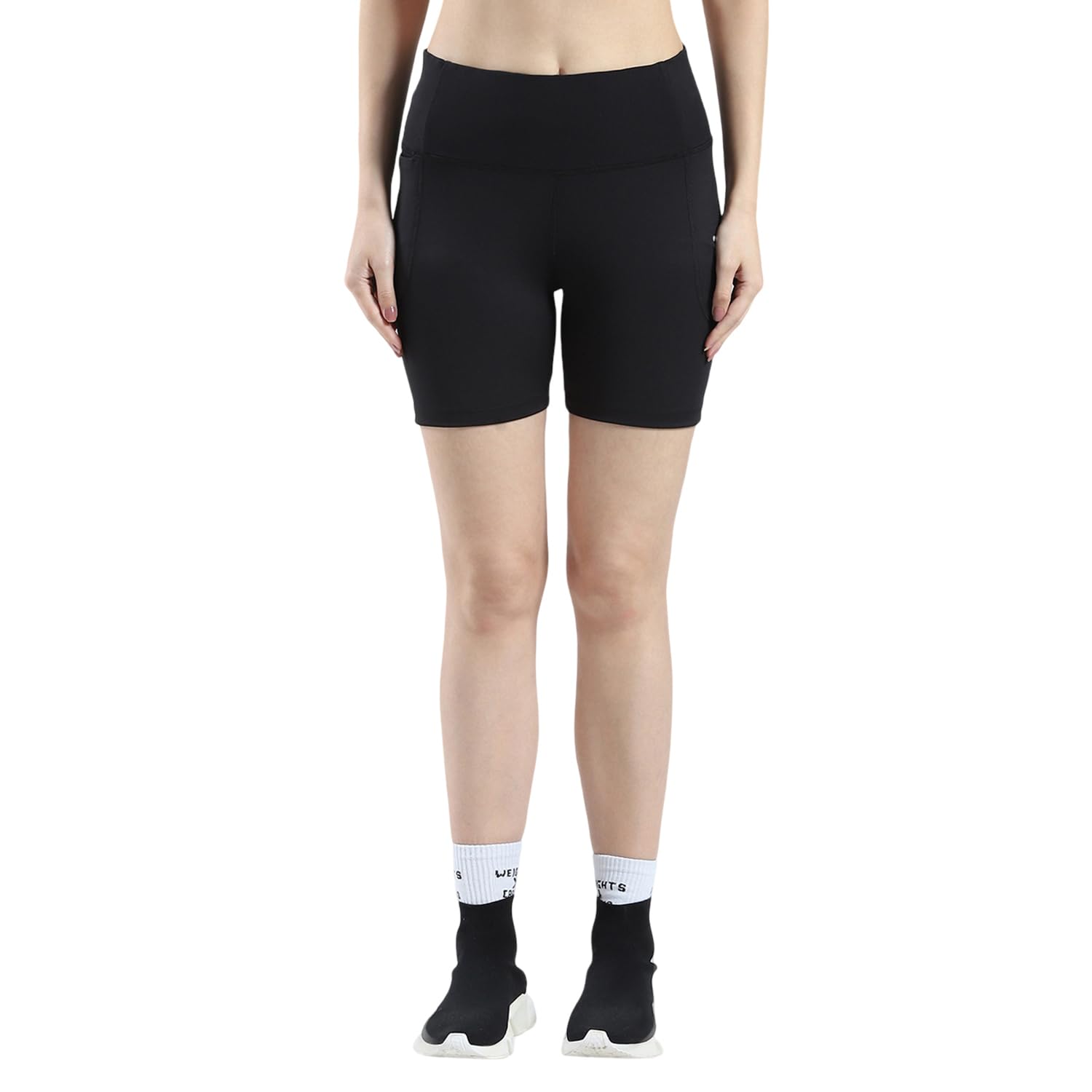 by Monte Carlo Womens Solid Regular Fit Shorts-image-1