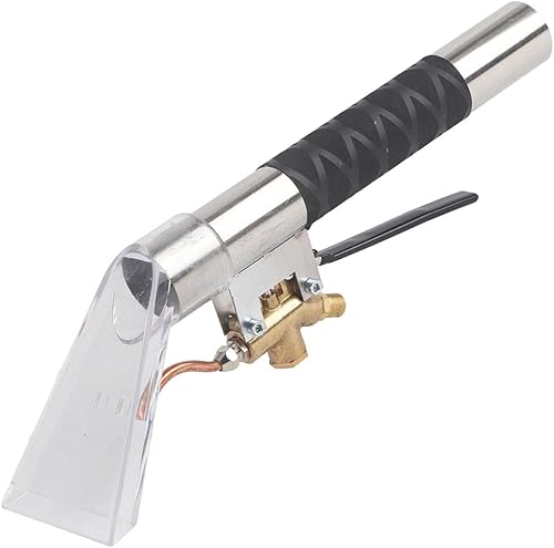 Miniatura 2 de Accesorio limpiador de vapor de alta presión, boquilla de vacío, herramienta de varita de detalle automático para alfombras, sofá, techo de coche,