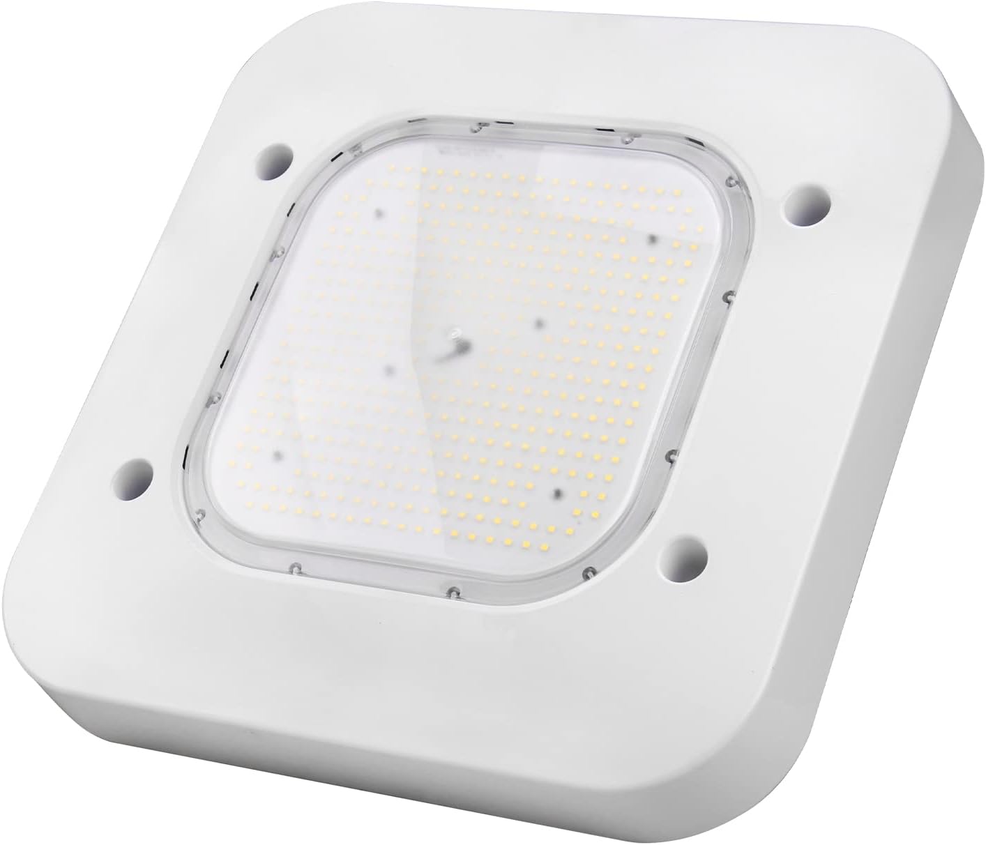 OSTEK LED Canopy Light 150W, 20250Lm, 5700K Daylight, IP65 Waterproof, Outdoor LED High Bay Light for Gas Stations, Parking Garages, Subways, AC100-277V, DLC & UL Listed (1 Pack)
