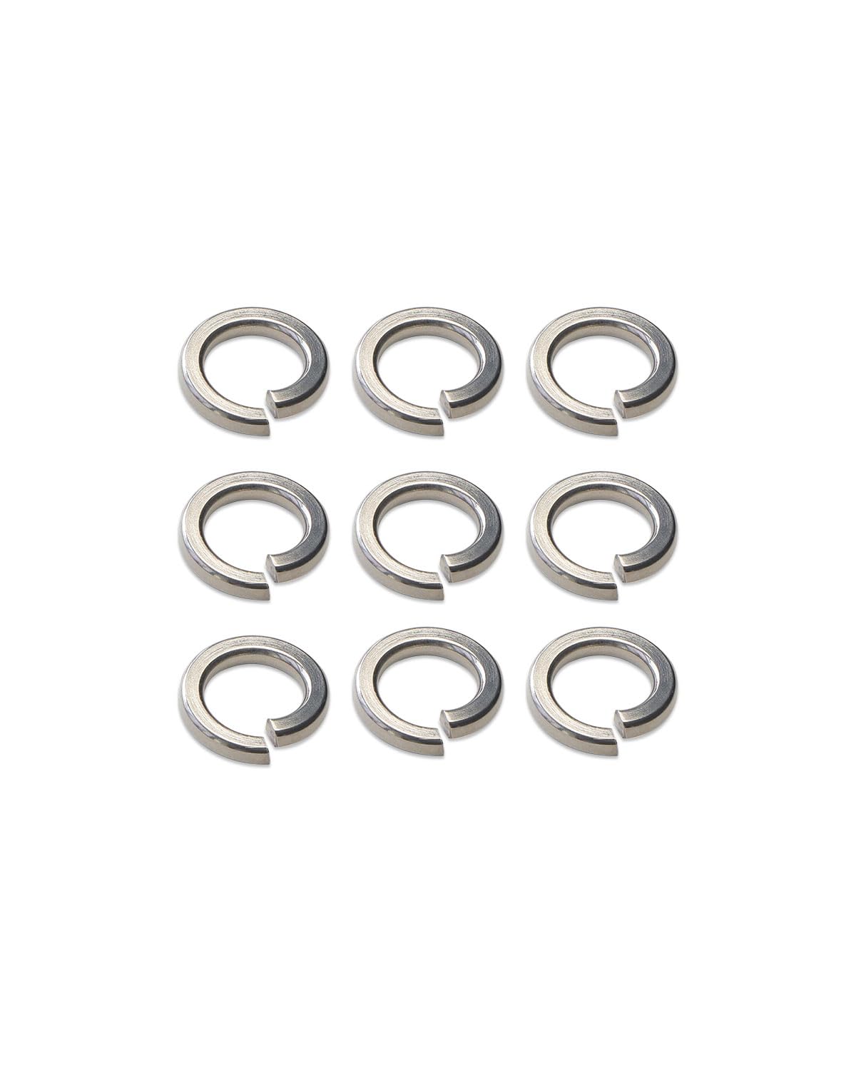 IMScrews M10 304 Stainless Steel Spring Lock Washers Pack of 50