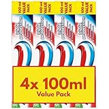 4 Pack Bundle - Aquafresh Triple Protection Toothpaste (4X 100ml) Value Pack.