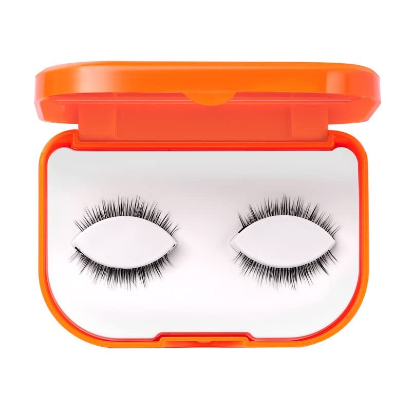 Pestañas autoadhesivas reutilizables, sin necesidad de delineador de ojos o pegamento, pestañas postizas fáciles de poner en aspecto natural,