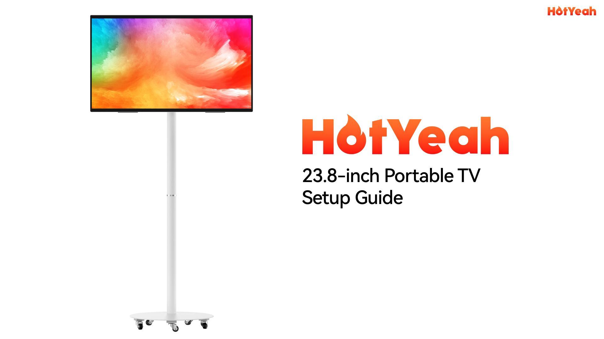 Amazon.com: HotYeah Portable Smart TV on Wheels, EDLA-Certified