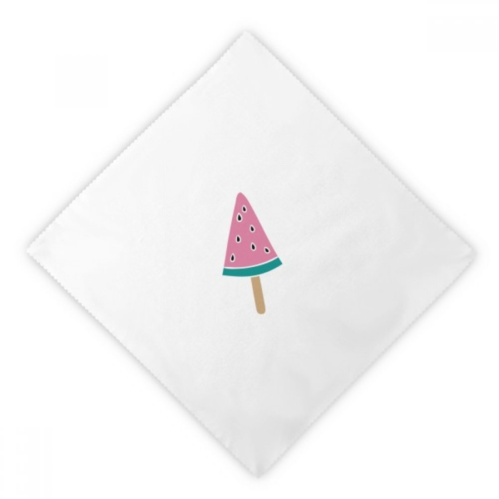Servilletas de tela de paleta de sandía ideales para almuerzo y cena en casa, pack de 2