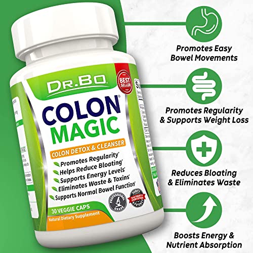 Liver & Colon Cleanse Detox Support Supplement - Natural Bowel Cleanser Pills For Intestinal Bloating & Daily Constipation Relief - Milk Thistle Dandelion Caps & Aid Gallbladder Supplements #TOP2