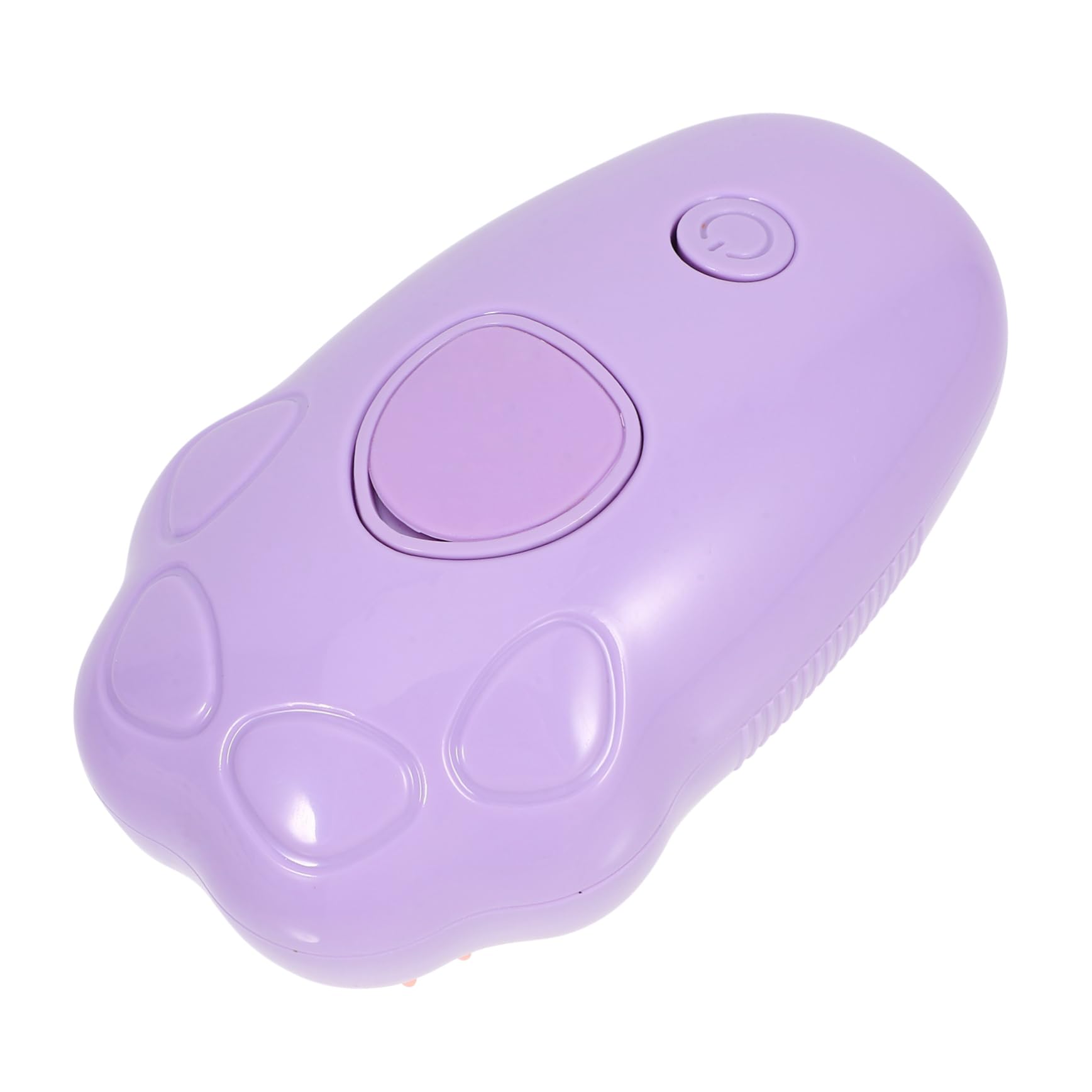 Toddmomy 5pièces Brosse à Vapeur Pour Chat Brosse Électrique De Toilettage Auto-nettoyante Pour Animaux De Compagnie Pour Massage Et Élimination Poils Couleur Violette