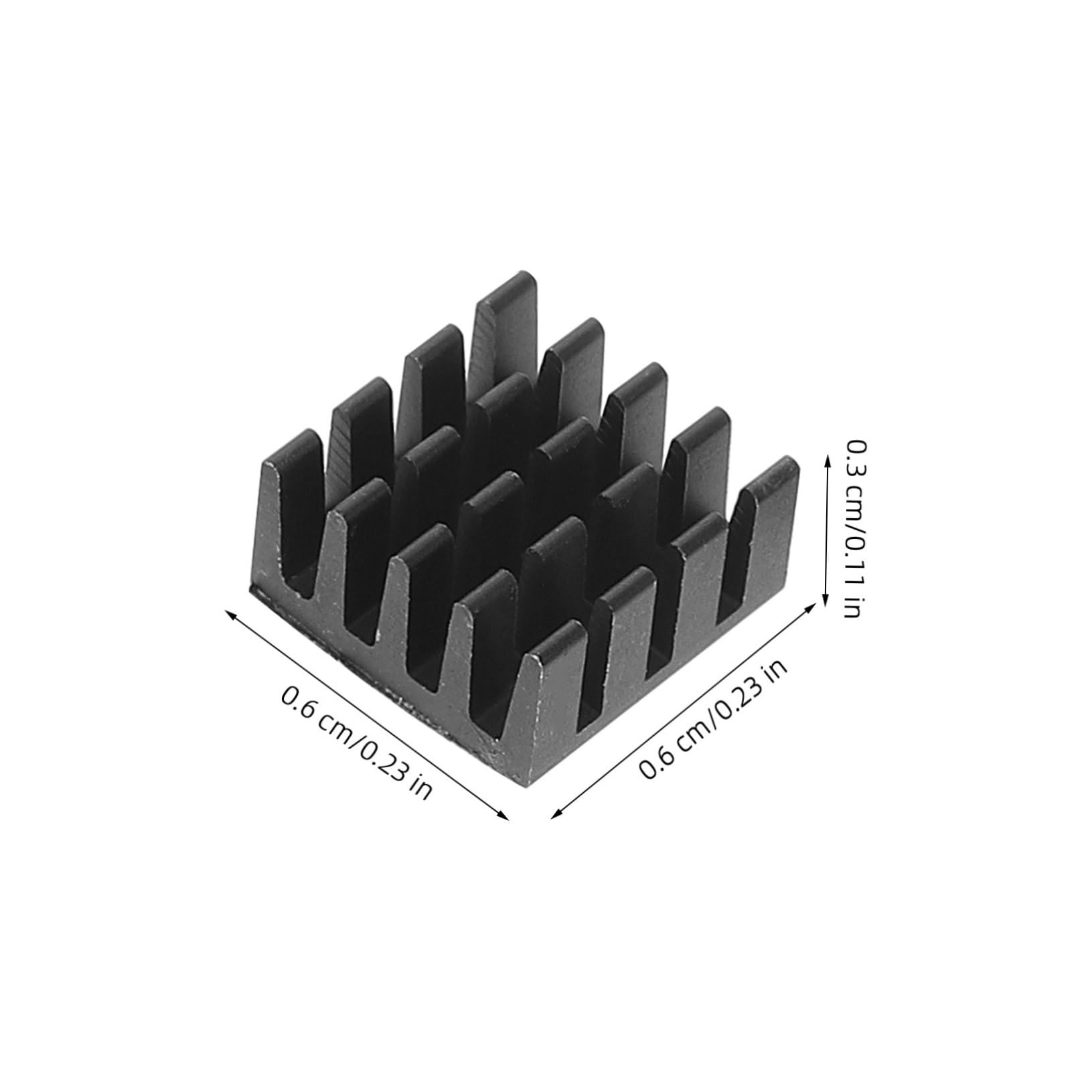 Balacoo 12pcs Radiator Kit Thermal Conductive Passive Heat Sink