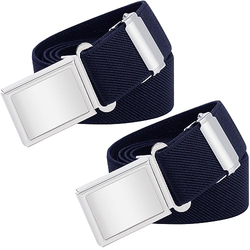 WELROG Kids Adjustable Magnetic Belt for Boys - Girls Elastic Stretch Buckle Belts Toddler