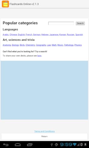 Flashcards Online