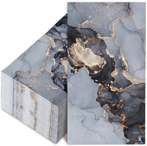 AnyDesign 100 Pack Marble...