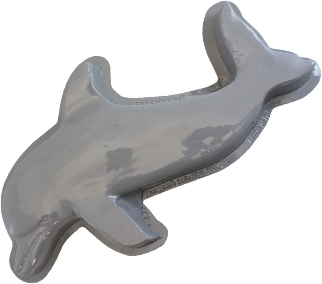 CK Products Plastic Dolphin Cake Pan, Grey