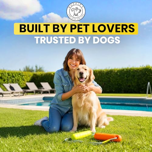 Image of Floating Dog Water Toys - 2 Pack, Bumper Throw Stick for Fetch