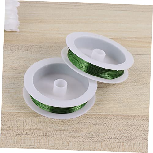 Alambre de hierro de 0.4 mm para bricolaje, rollo de 10 m para proyectos de jardinería, alambre metálico flexible para artesanías florales y decoración del hogar miniatura 2