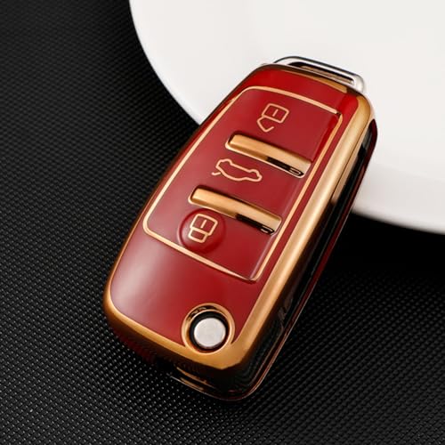 Coque clé Chery housse de protection auto pour télécommande Tiggo 5 - 6