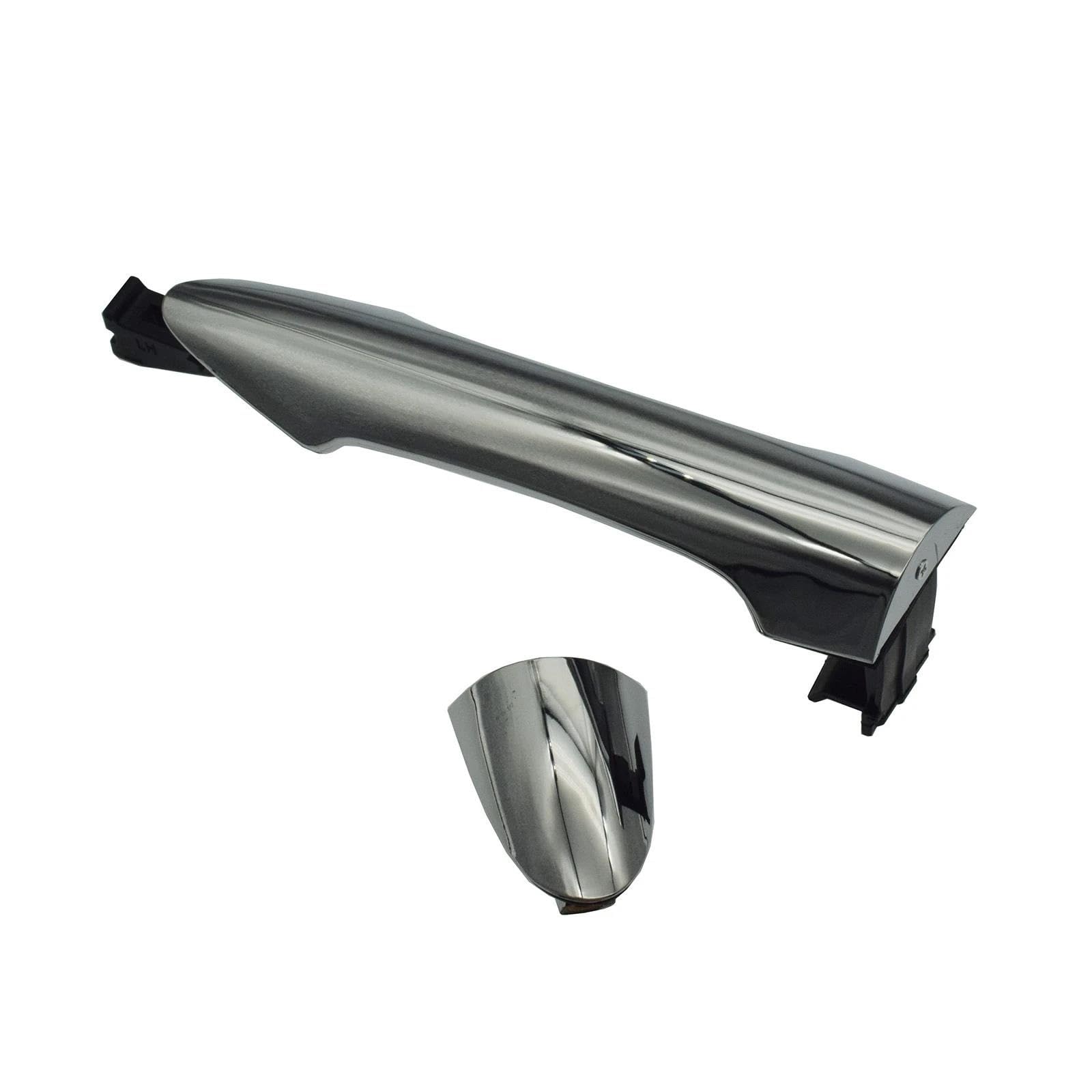 Piumuximgy Rear Left Car Exterior Door Handles For Kia For Picanto Morning 82651-1Y000 82661-1Y000 83651-1Y000 83661-1Y000 Car Chrome Outside Exterior Door Handle