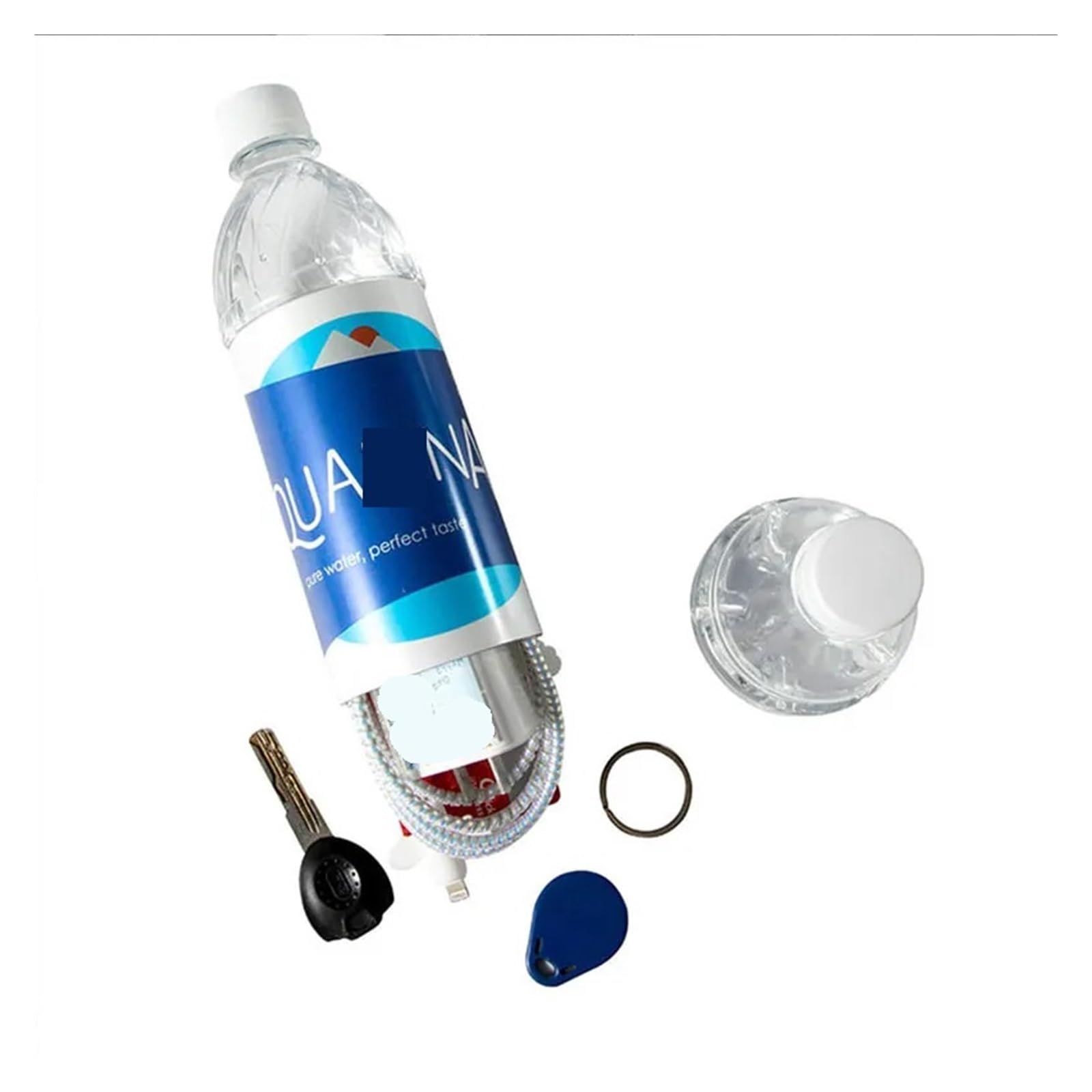Safe Box, Fake Water Bottle Shape Surprise Secret Hidden Safes Security Container Stash Safe Money Box Plastic Stash Jars Org Tools