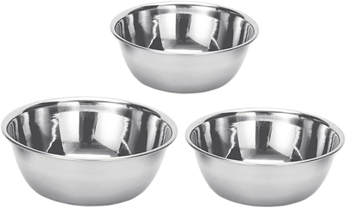 3 Piece Stainless Steel Medicine Treatment Bowls