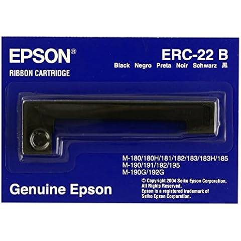 Epson ERC 22B Cinta de impresión negro Cover