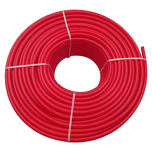 HQHAOTWU 3/4\" 900ft PEX Pipe, PEX Tubing, Pex Tubing Oxygen Barrier, Radiant Heat Tubing for Hydronic Radiant Floor Heating system