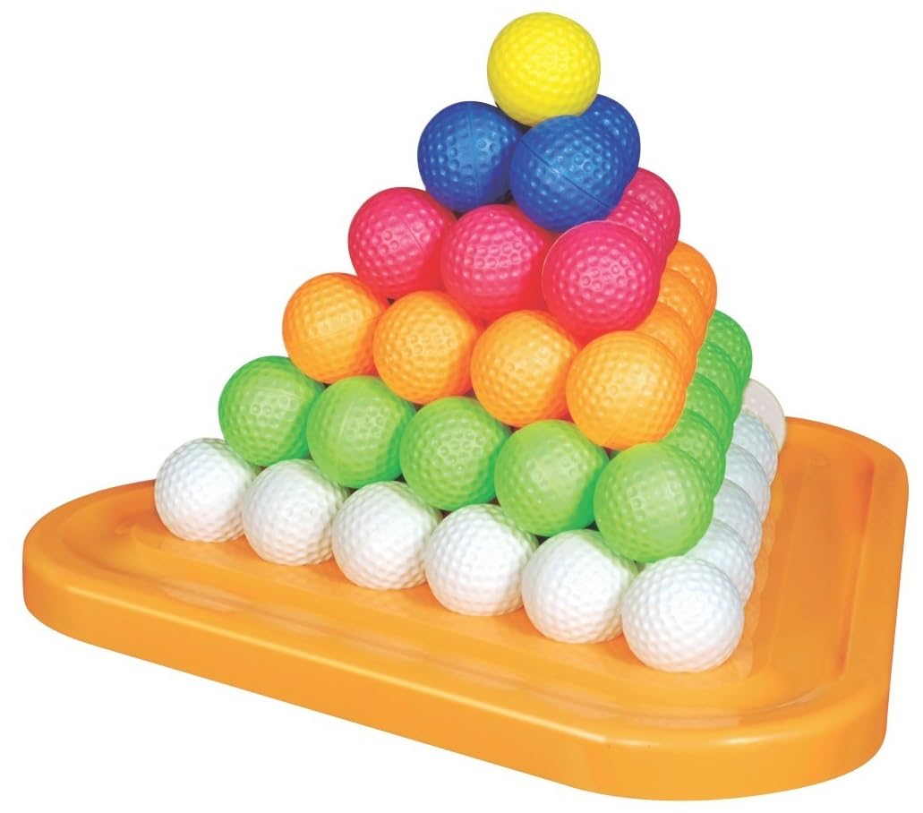 Goyals Pyramid Ball Puzzle Game - Challenging 3D Maze Puzzle for Fun and Brain Training with 60 Colourful Balls for Kids 3 Years & Above (B0CR1K8TCH) Amazon Price History, Amazon Price Tracker