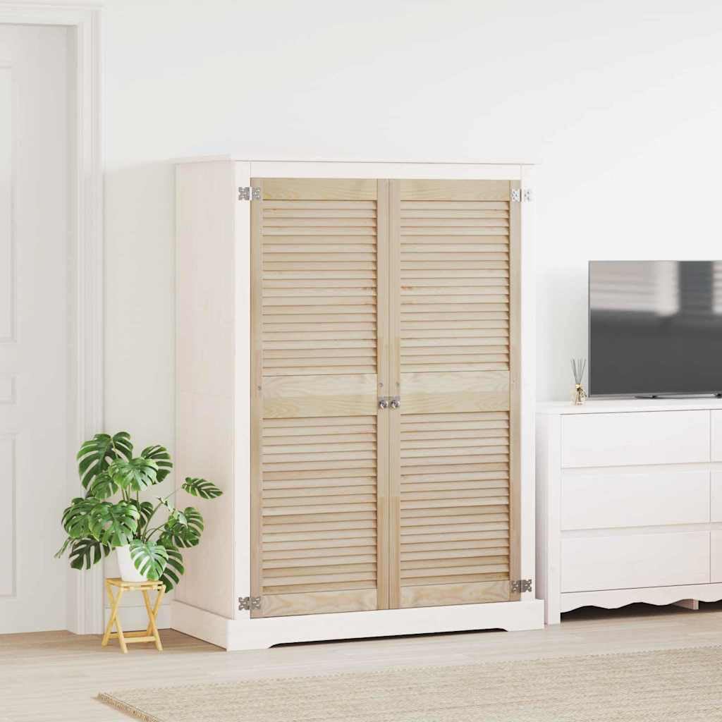 Genérico Puerta de Armario con Puerta 2 pcs Natural 140.5 x 2 x 59.5 cm,Bricolaje,Accesorios de Bricolaje,Ferretería para armarios,Puertas de armarios-42019263