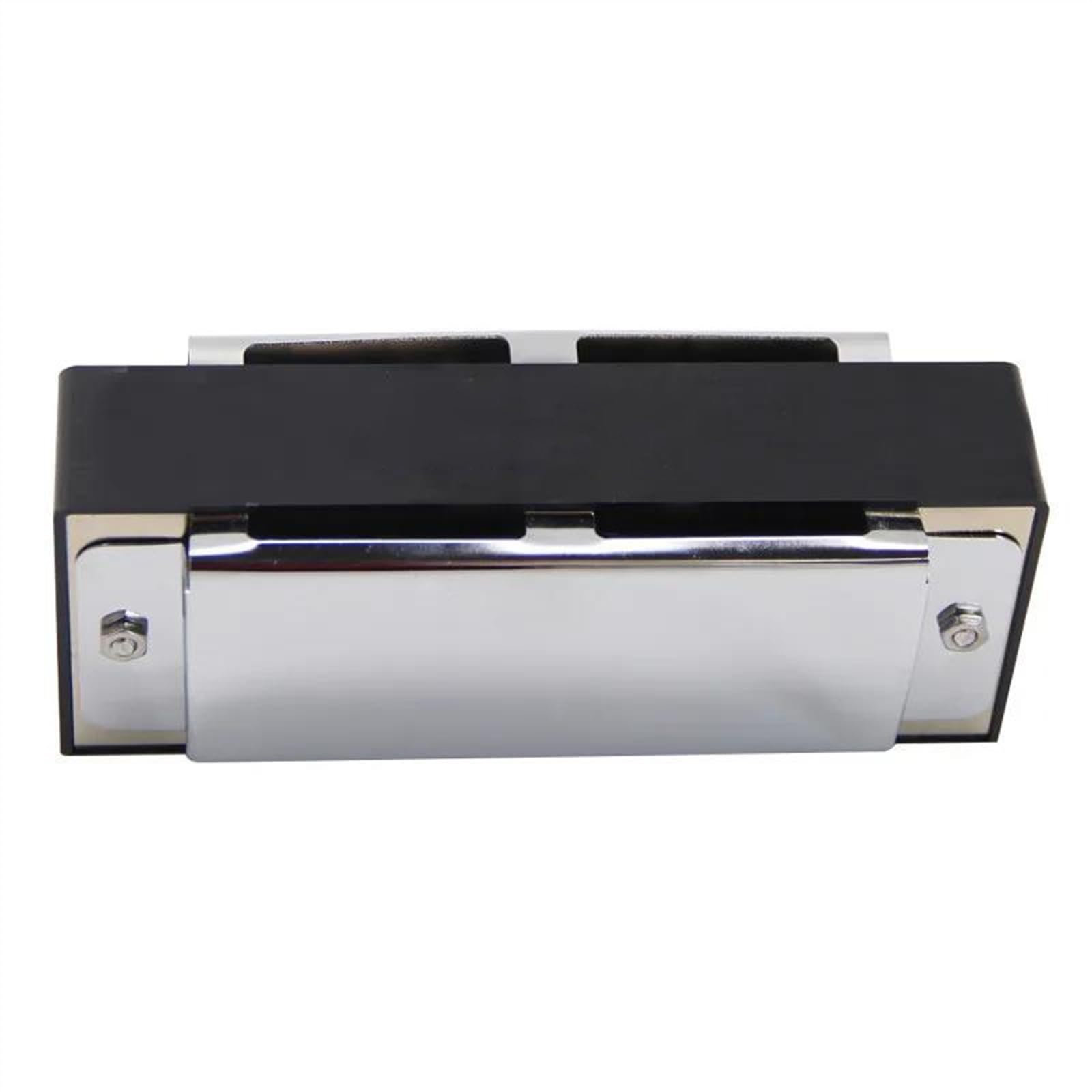 Armonica Armonica per basso Armonica a 12 fori per ensemble nel complesso elegante colore argento con ance in ottone resistente