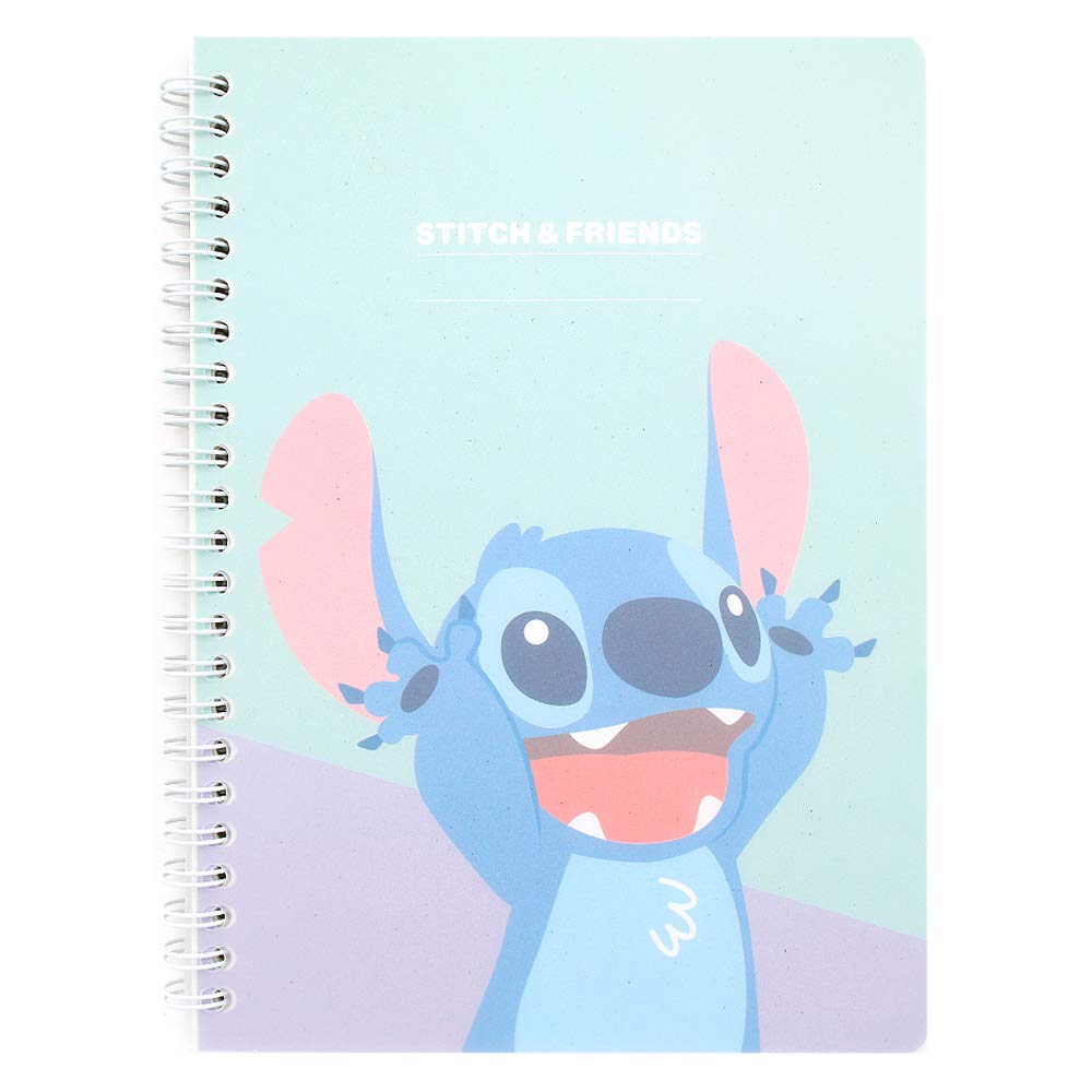 Cahier à spirales Stitch en polypropylène indéchirable pour notes propres - 4