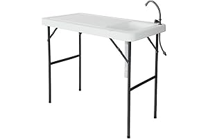 Goujxcy Folding Fillet Table