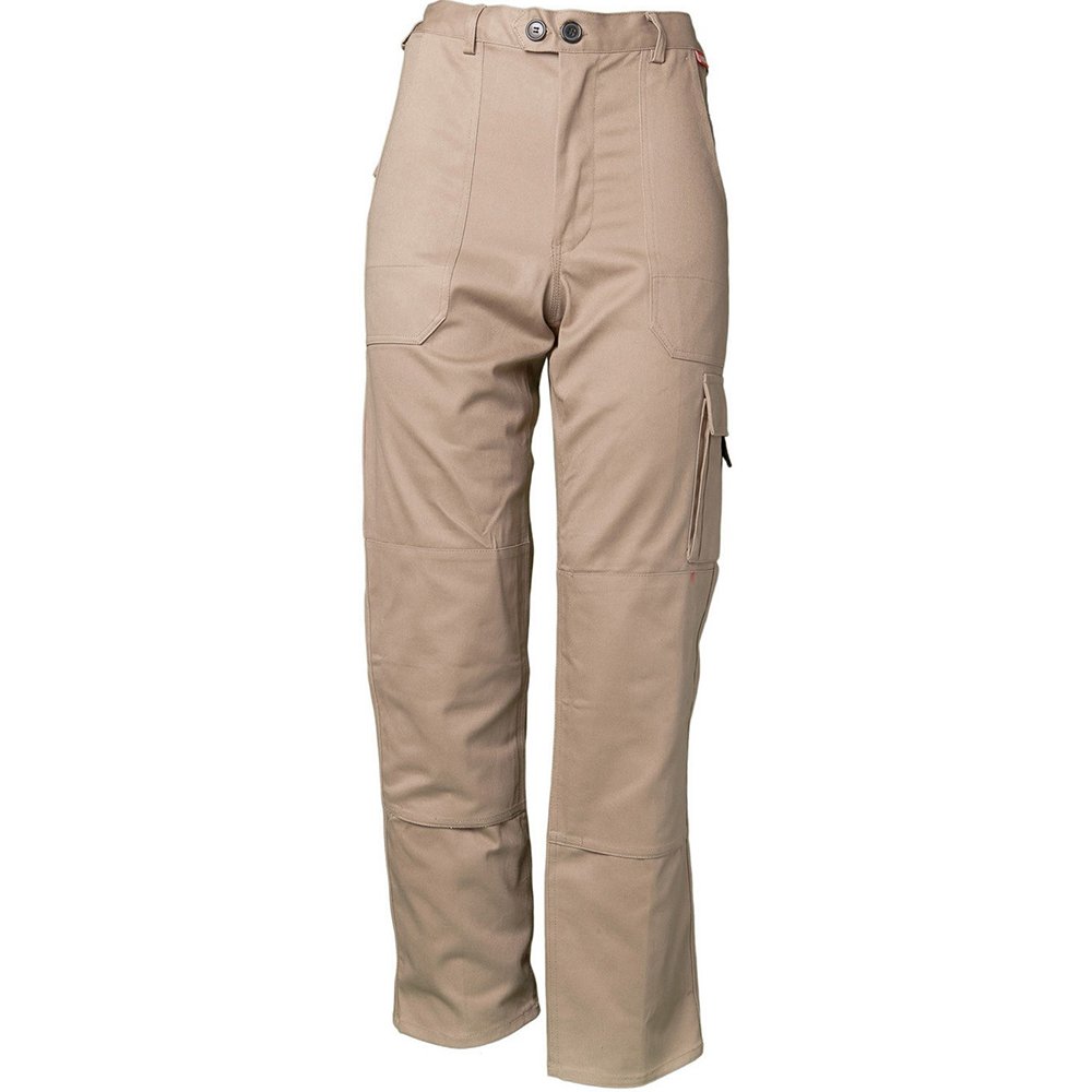 Planam BW 290 pantaloni cargo, Beige, Uomo, 52