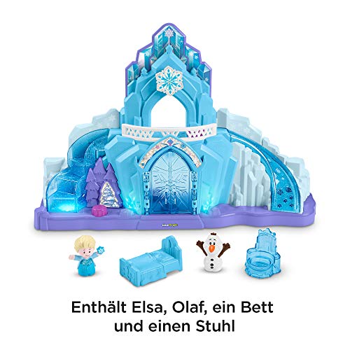 Fisher-Price GLM38 Little People Frozen Elsas Eispalast - Deutsche Sprachversion – Bild 7