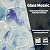 5 Sheets Ink Blue Hexagon Glass Mosaic,Pool Tiles,12" x 10" Kitchen Backsplash Tile