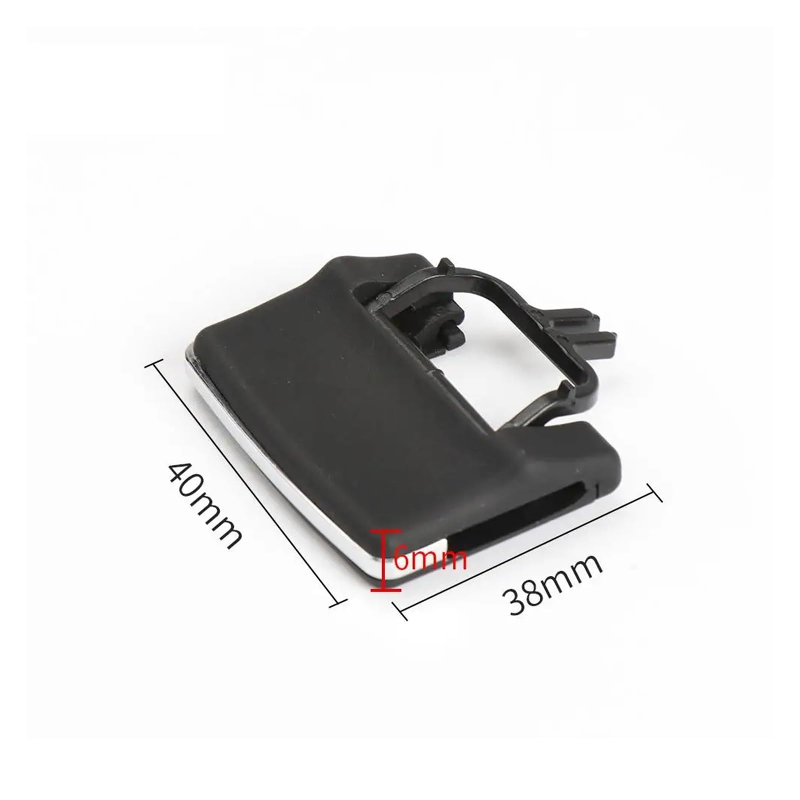 Zestaw naprawczy zaczepu kratki nawiewu klimatyzacji, pasuje do Mercedesa benz, W164 X164 ML GL klips do kratki klimatyzacji(Black 1pc)