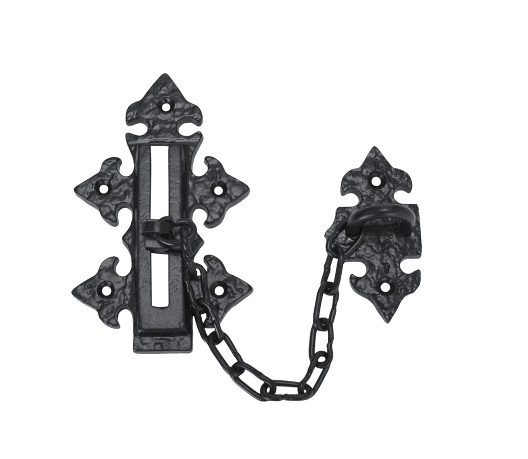 IMEX EL ZORRO 73259 - Security Door Chain 130 x 80 mm, Black/White