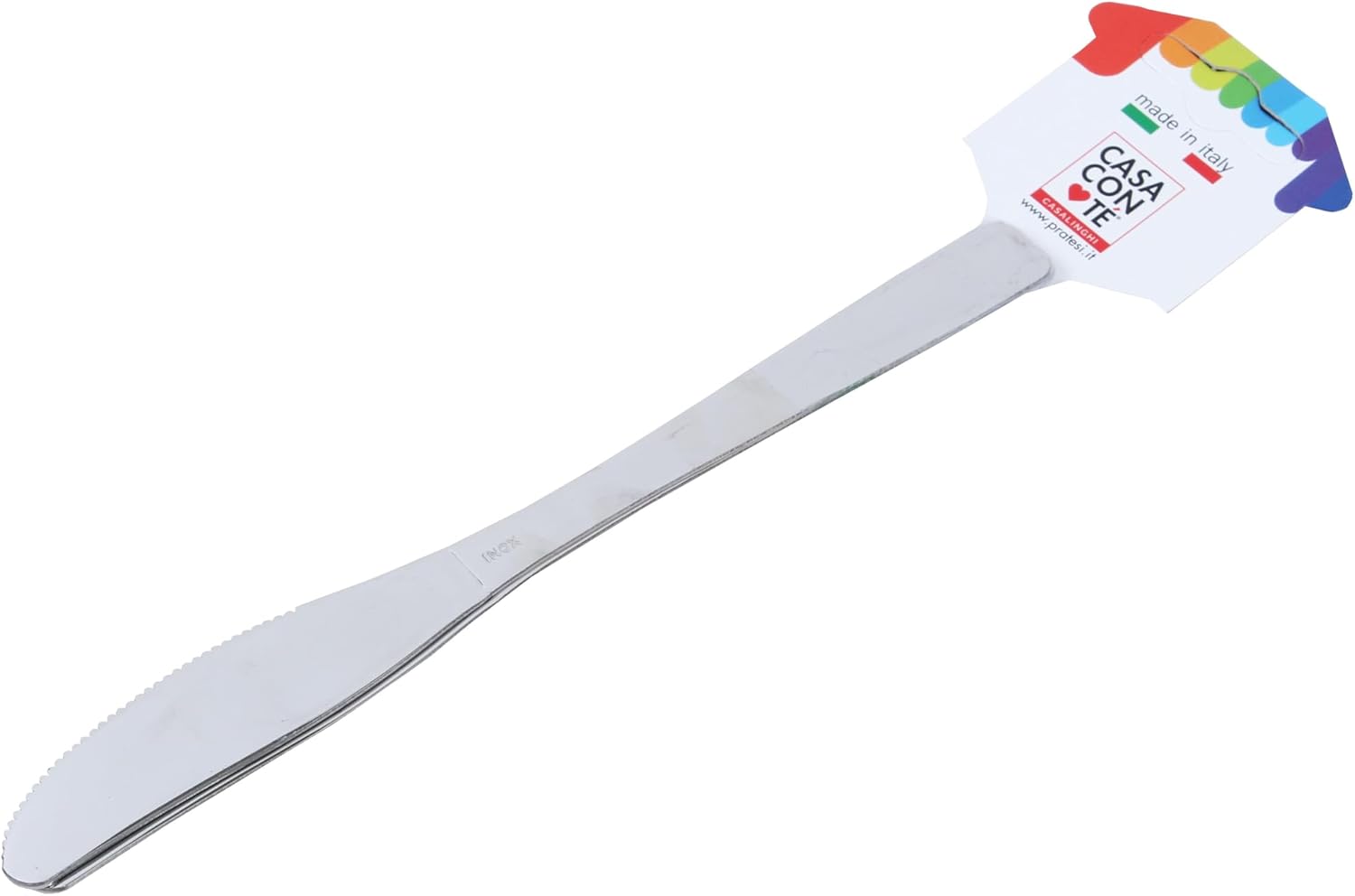 PRATESI Pack of 2 Carla Table Knives 18/C 2.0 mm Casaconte, Multicoloured, One Size
