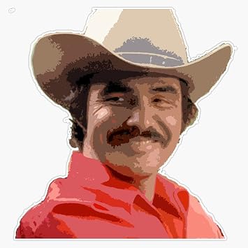 Smokey And The Bandit - Burt Reynolds Vinyl Decal Wall Laptop Bumper Sticker 5inRDB-USA-STICKERS-1526