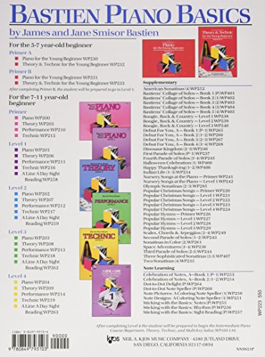 WP223 - Popular Christmas Songs Level 3 - Bastien (Bastien Piano Basics) - Image 2