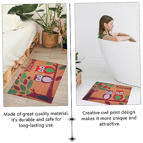 Tapis de sol imprimé hibou avec large gamme d'applications