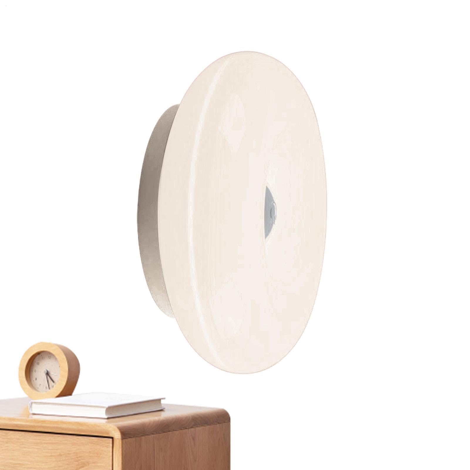 Modern Donut Lamp 22.5cm Battery Operated Wall Light, 3-Level Dimmable