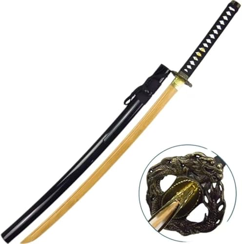 Rutexc 木刀 居合道練習用刀。剣術、練習、舞台小道具、剣道、武道、トレーニングなどに最適です。