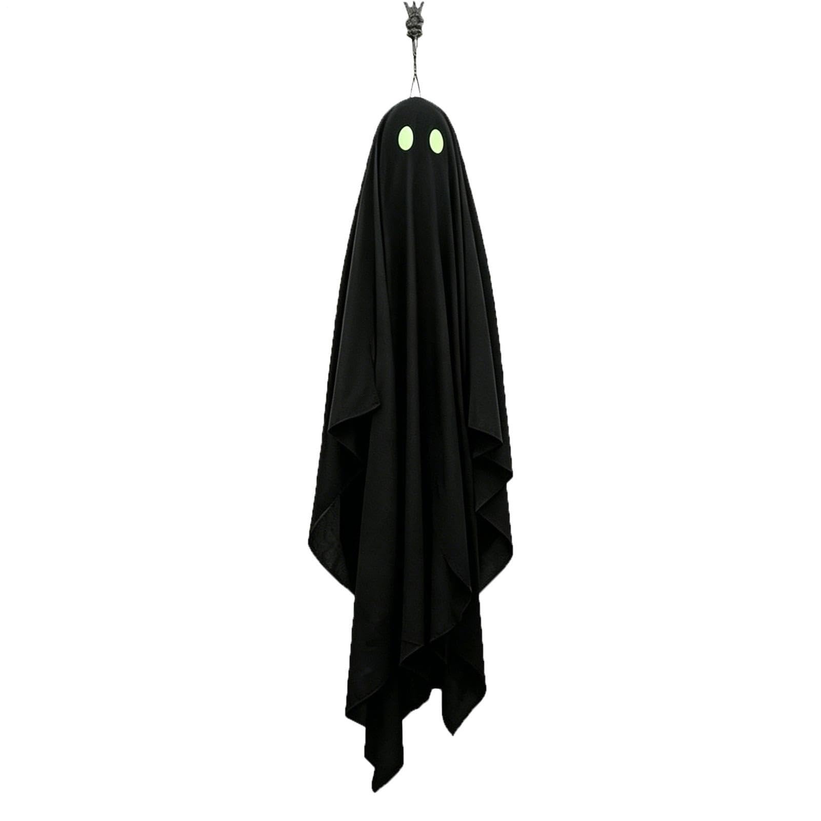 Fantôme d'Halloween extérieur 120 cm lumineux pour illuminer un jardin sombre