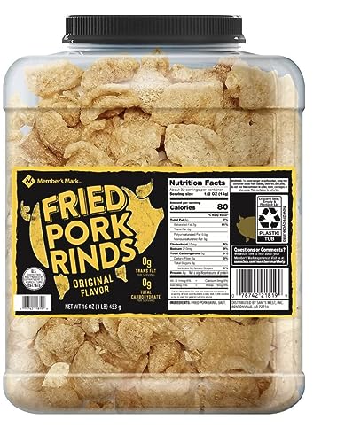 Generic Member'S Mark Original Fried Pork Rinds (16 Oz.) 2 Pack. + Xalez Tm Gift Box thumb #5